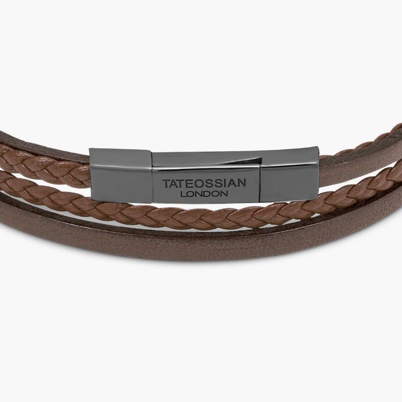 leather multi strand bracelet