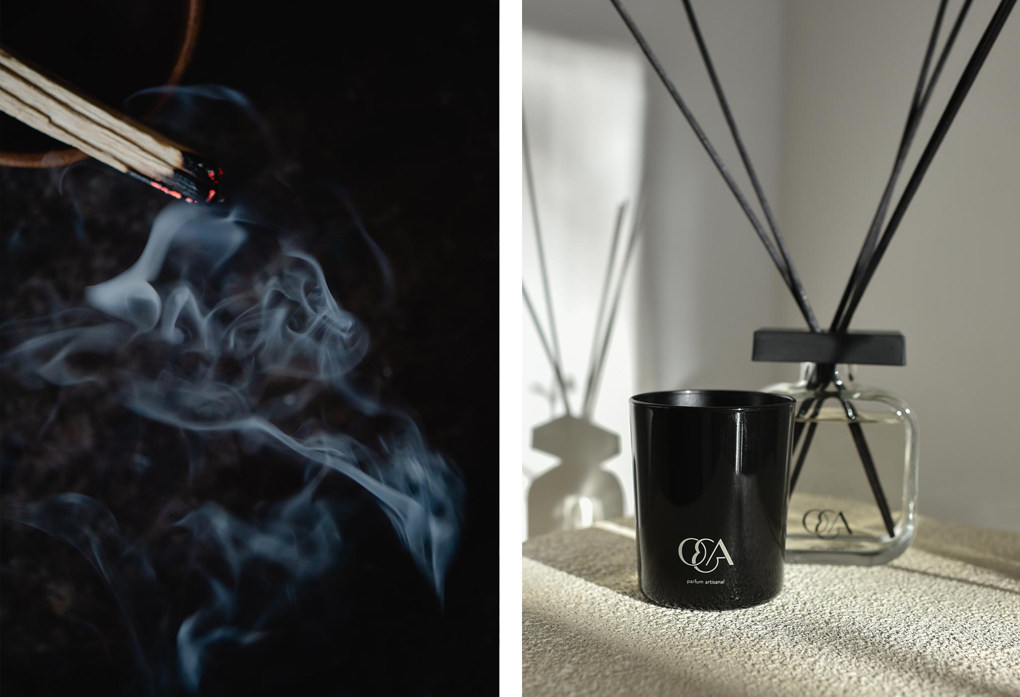O&A London creates sophisticated scents for your home together with the best perfume houses in Grasse. Individually designed home diffusers will add an indelible impression of your home, literally in the air itself.

Top notes: cedar, birch,
