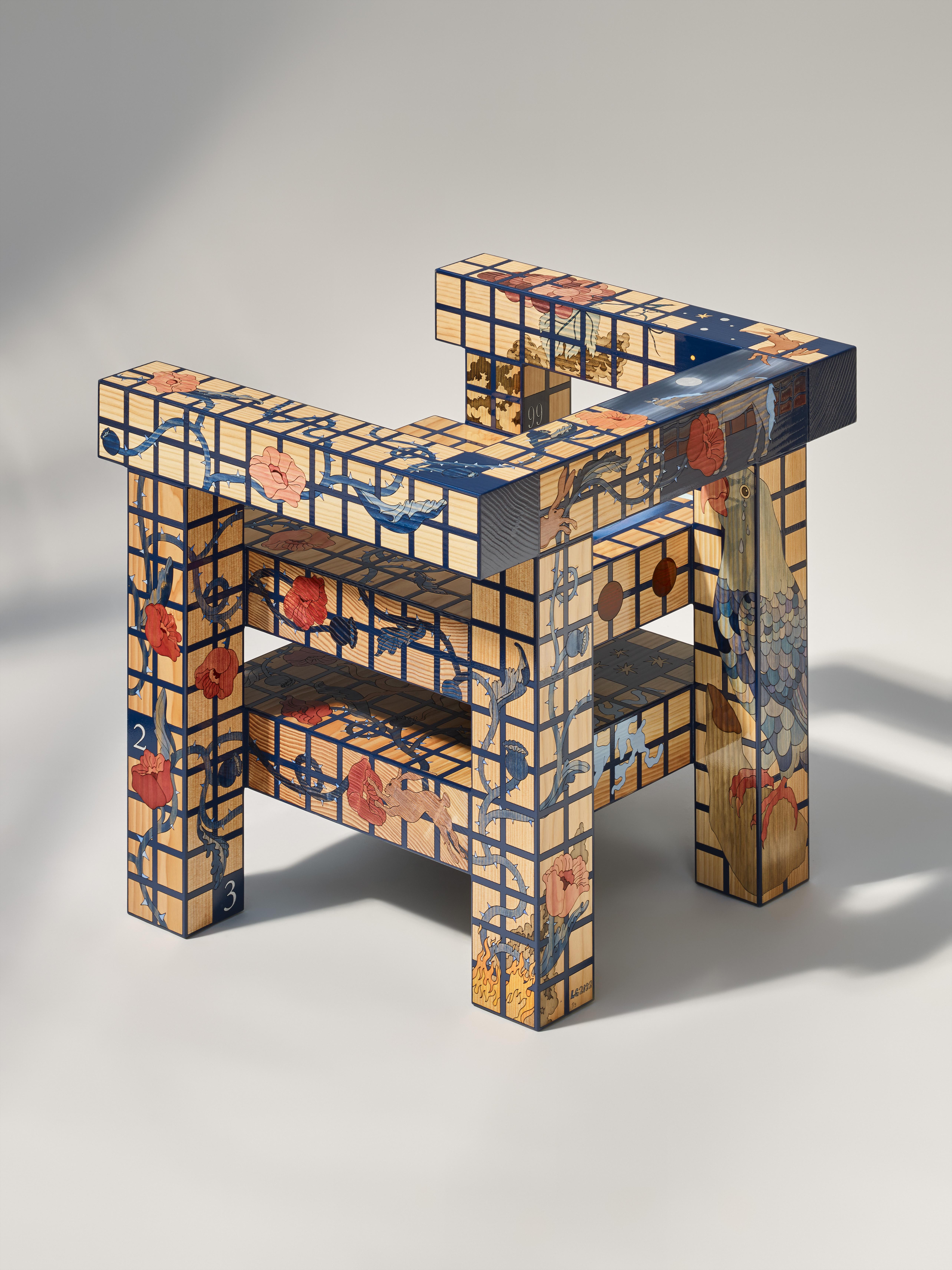 Modern Fever Dream Armchair For Sale