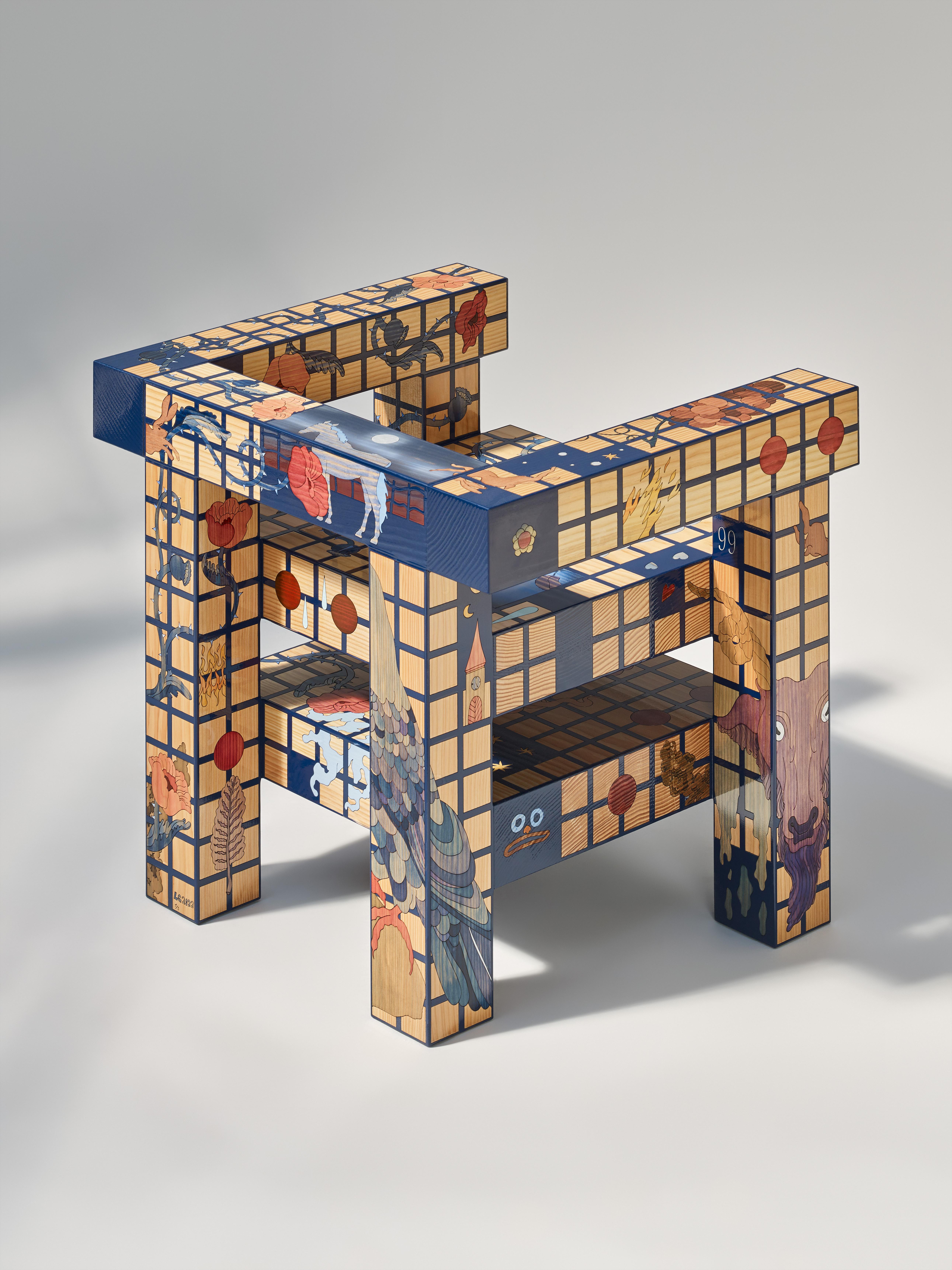 Dutch Fever Dream Armchair For Sale