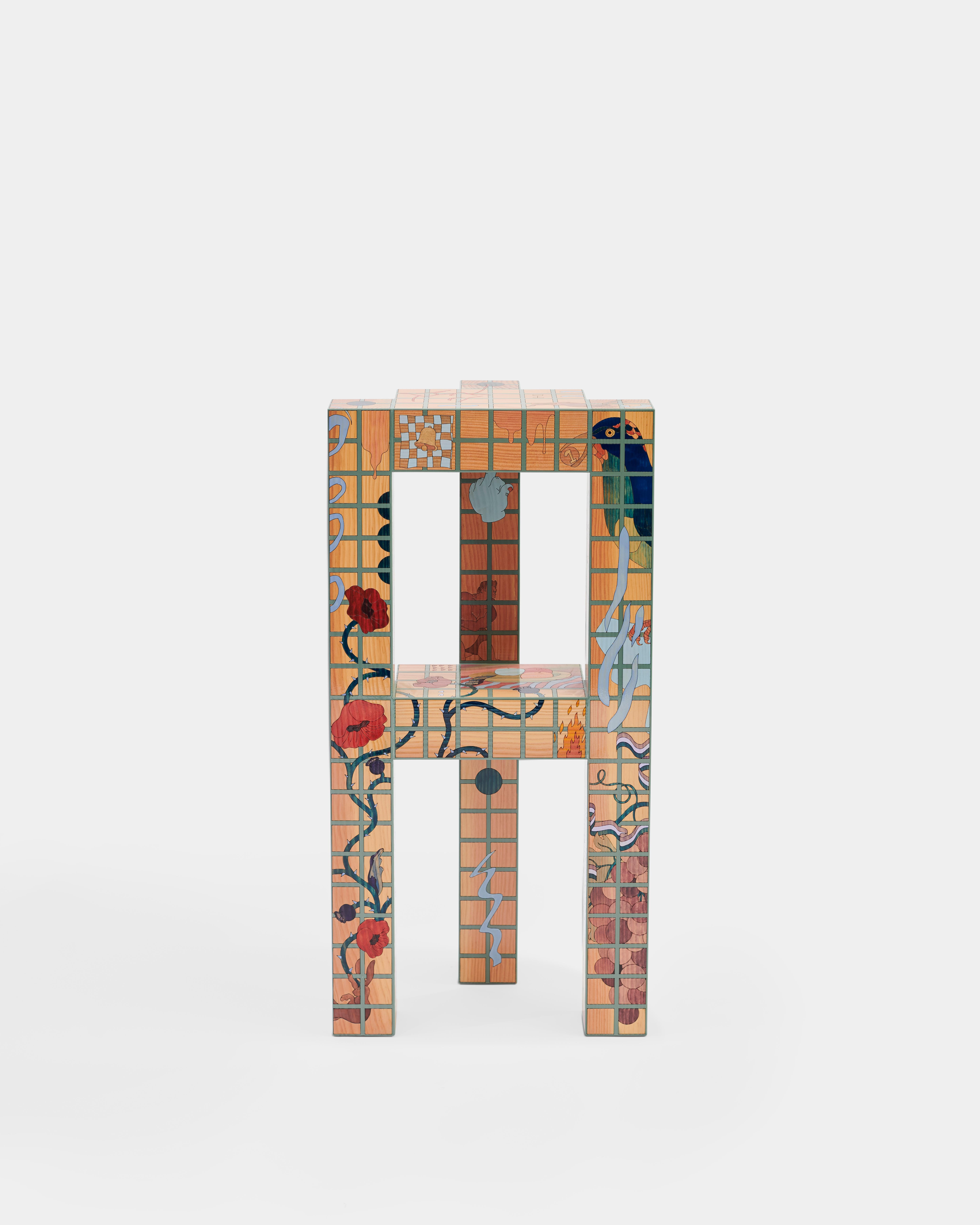 Dutch Fever Dreams Shelf Thing by Laurids Gallée For Sale