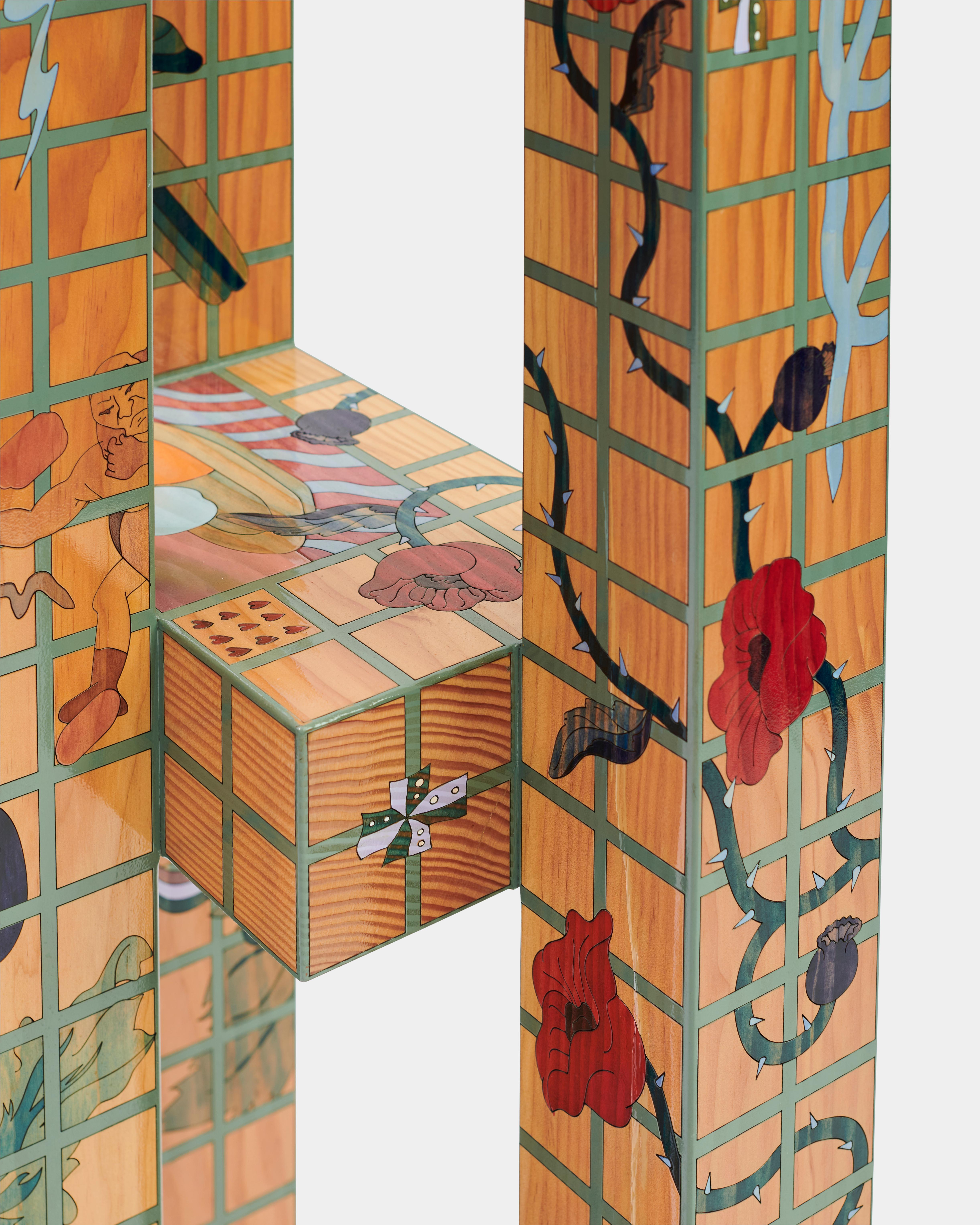 Contemporary Fever Dreams Shelf Thing by Laurids Gallée For Sale