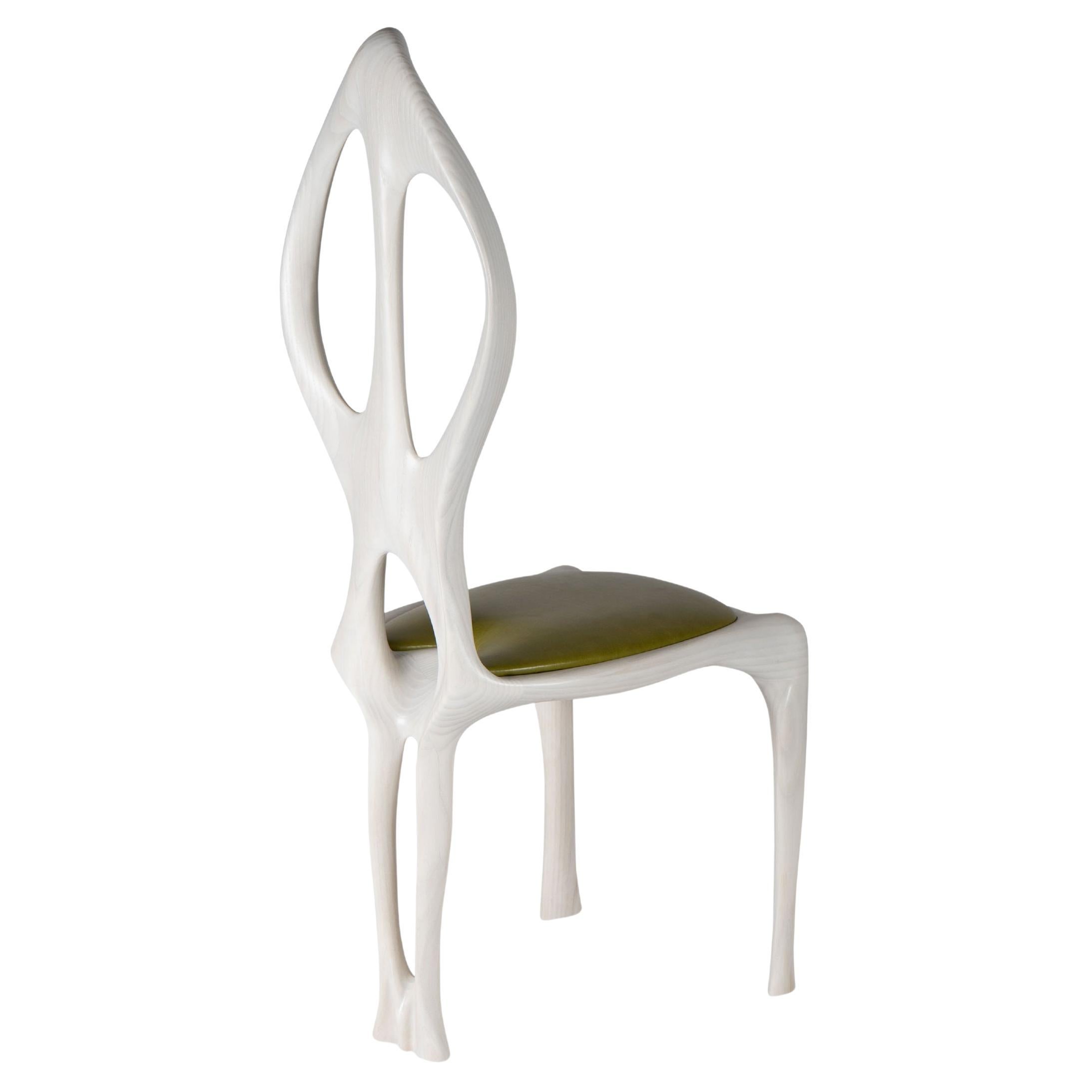 FEY Chair WhiteWash on Ash by Amorph