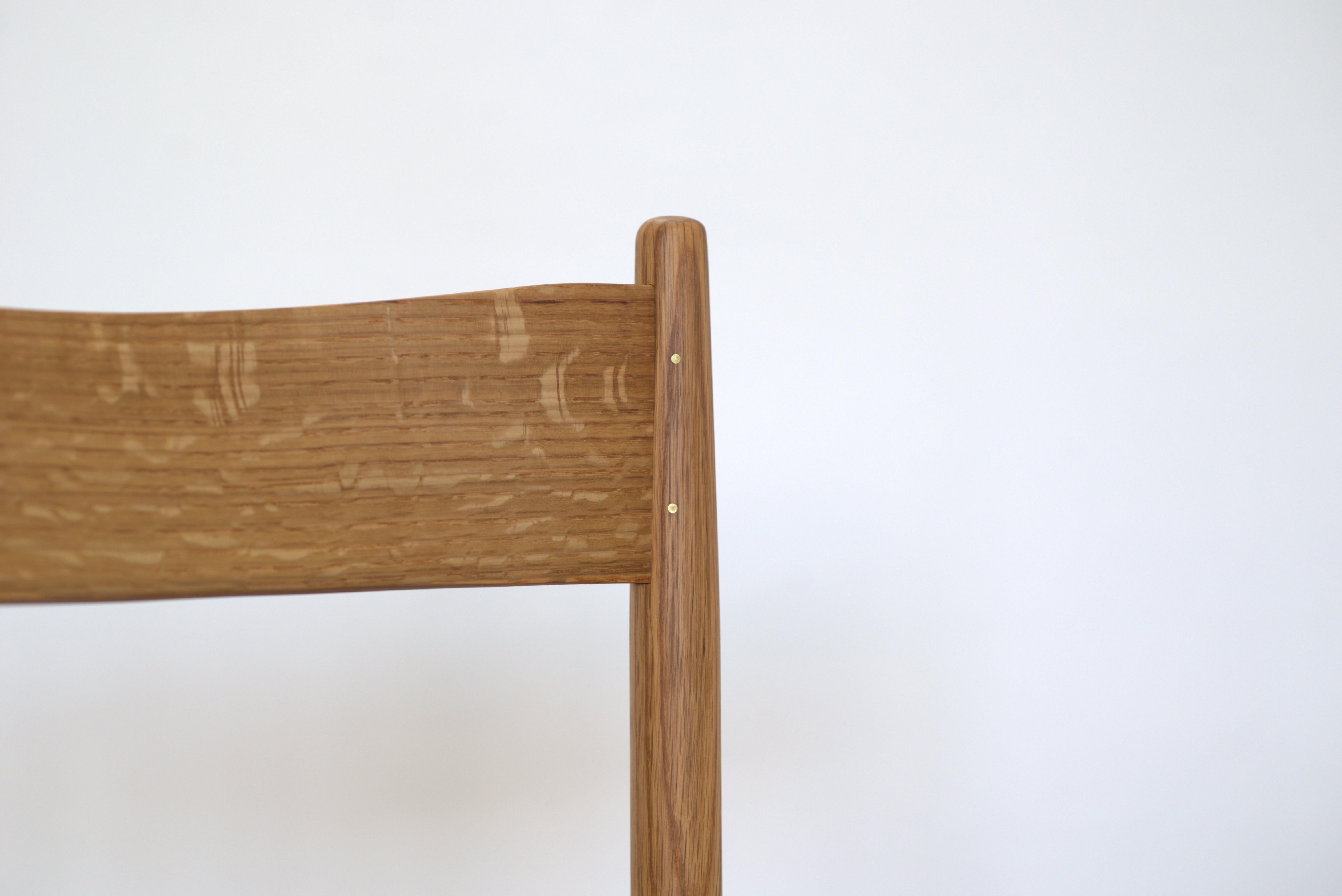 Américain Chaise de salle à mangerFF01 avec assise en cordon papier par Stokes Furniture en vente