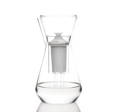 fferrone Contemporary Czech Minimal Talise Glass Water Filter Carafe Pitcher
