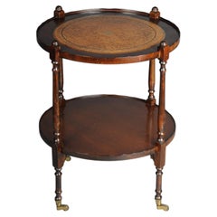 Beautiful round side table, England, 20th century