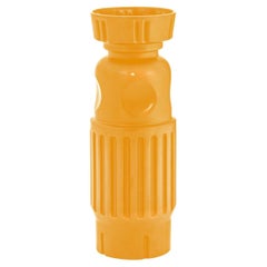 Fg 2 Gelbe Vase und Schachtel von Pulpo