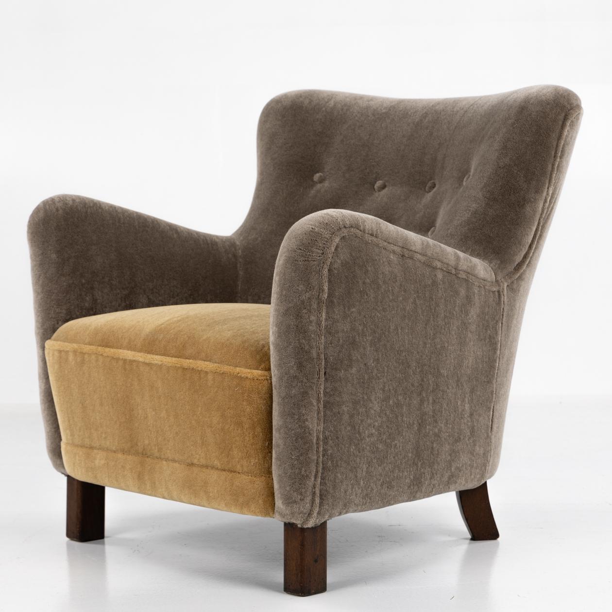 Scandinave moderne FH 1669 - Paire de fauteuils rares de Fritz Hansen en vente