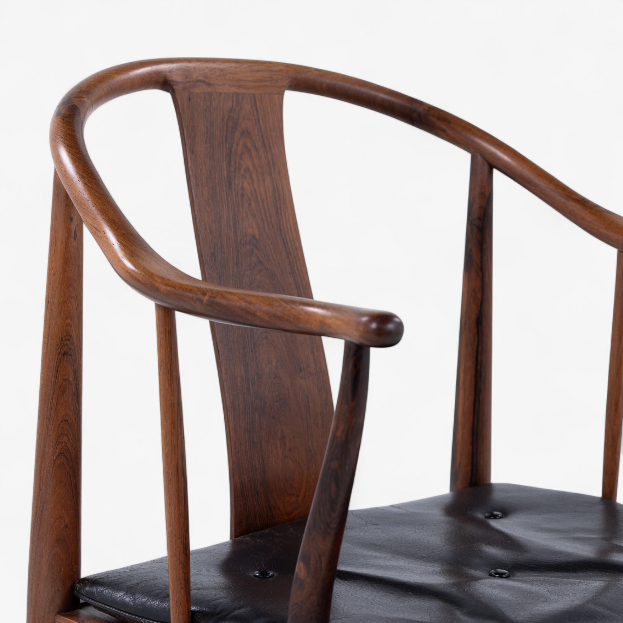 Danese FH 4283 - 'China Chair' in palissandro brasiliano di Hans J. Wegner in vendita