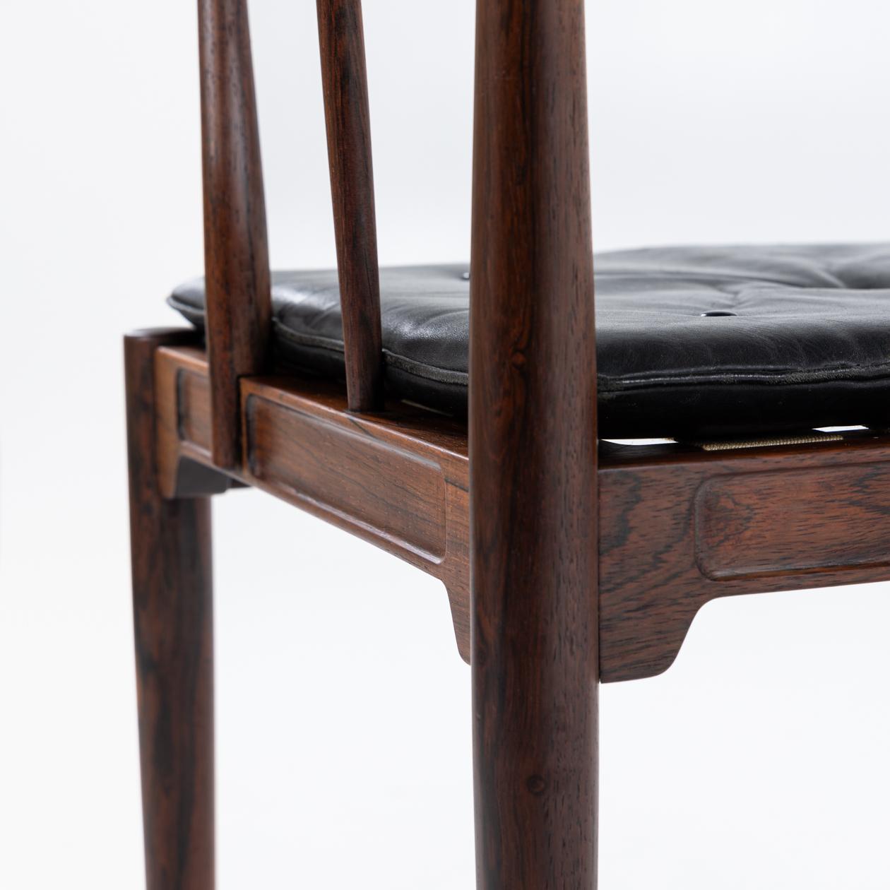 Danish FH 4283 - China chair in Brazilian rosewood by Hans J. Wegner For Sale