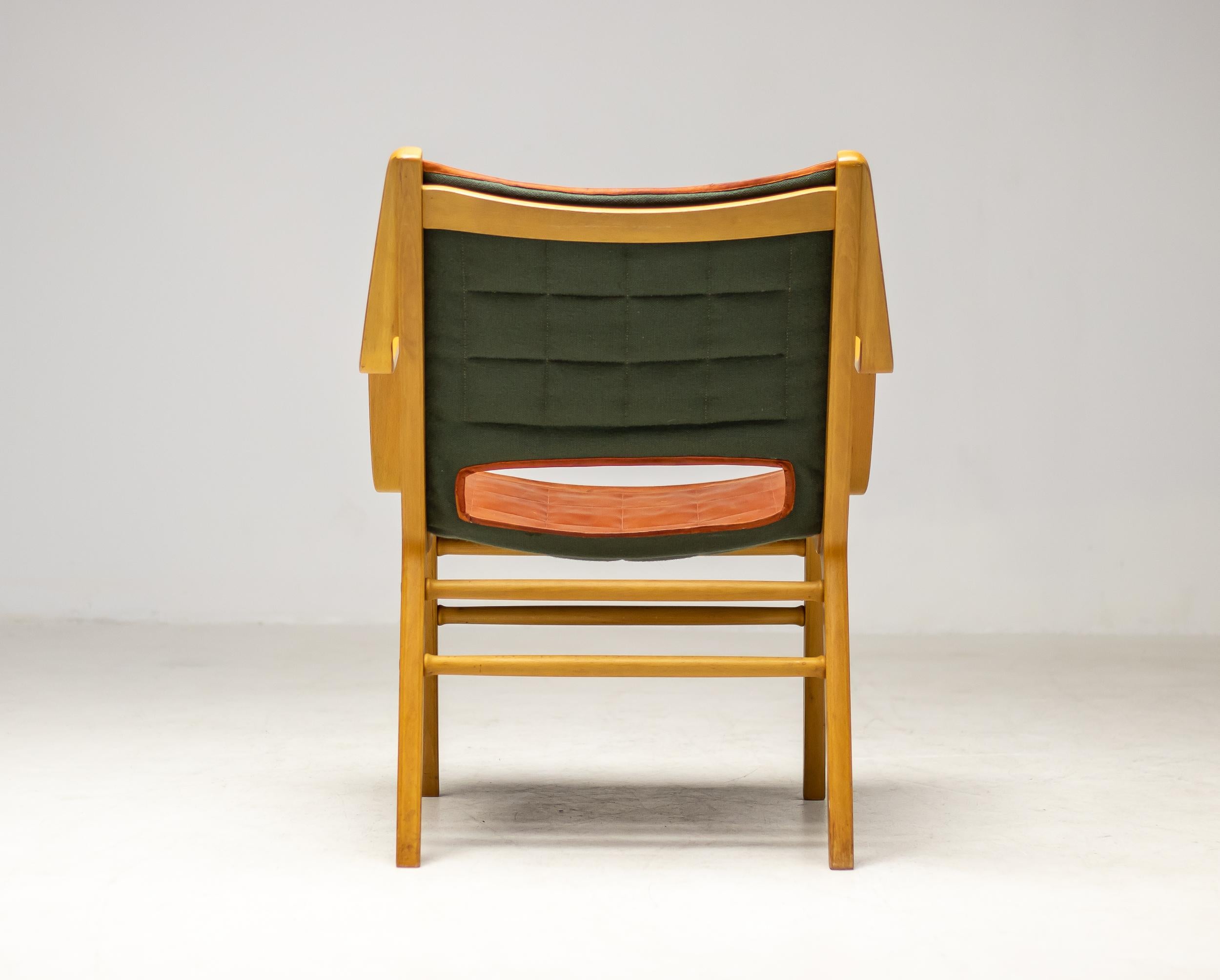 FH Ax Arm Chair by Peter Hvidt For Sale 2