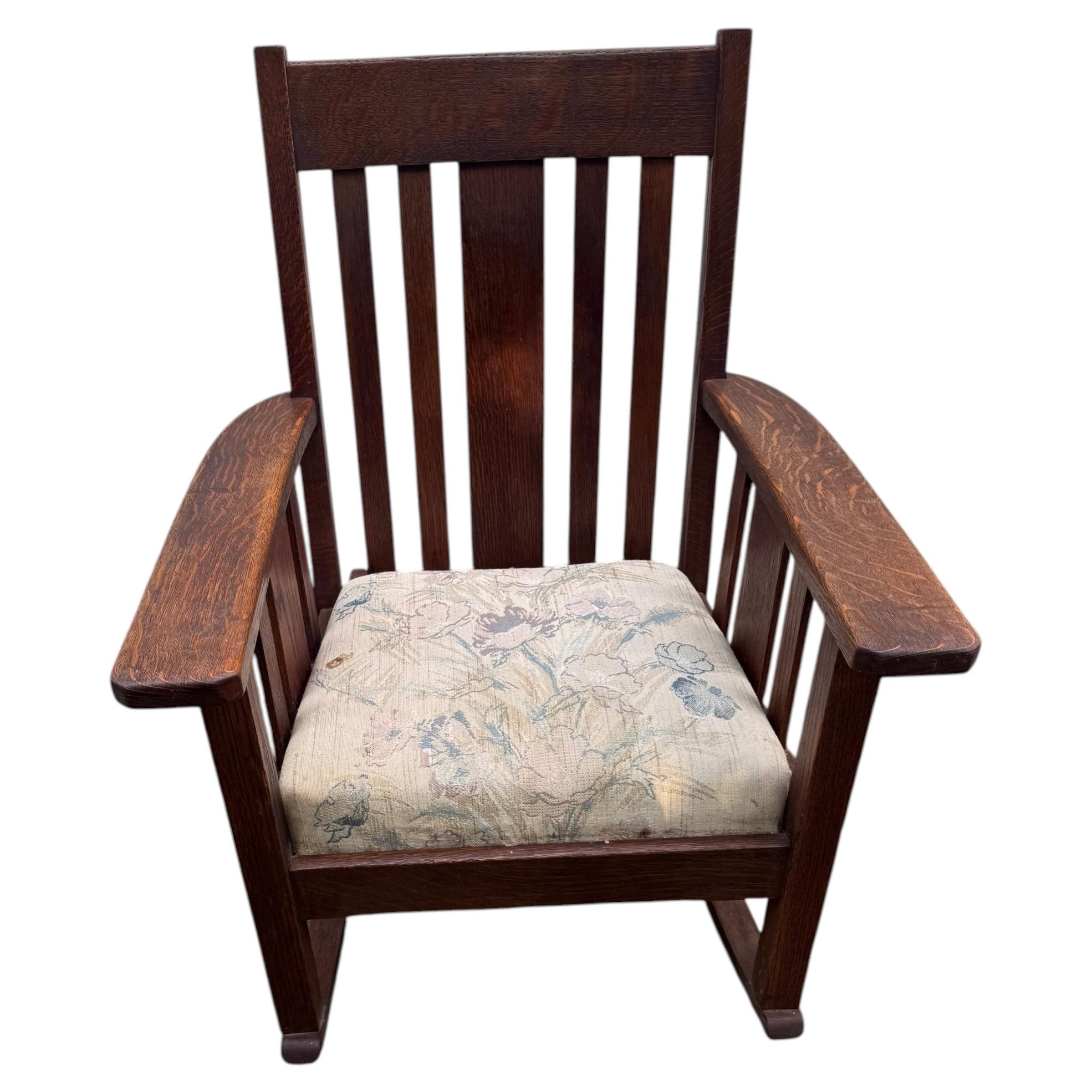Fauteuil à bascule de FH Conant