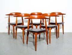 'FH4103' Heart Chairs by Hans Wegner for Fritz Hansen