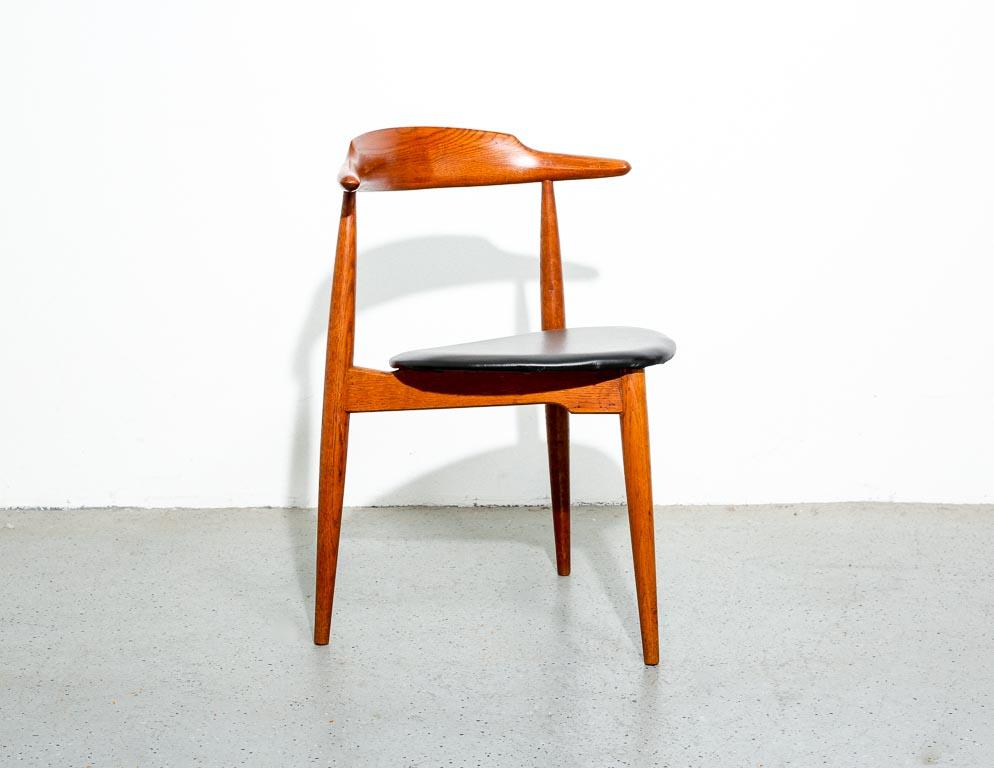 Leather 'FH4103' Heart Chairs by Hans Wegner for Fritz Hansen