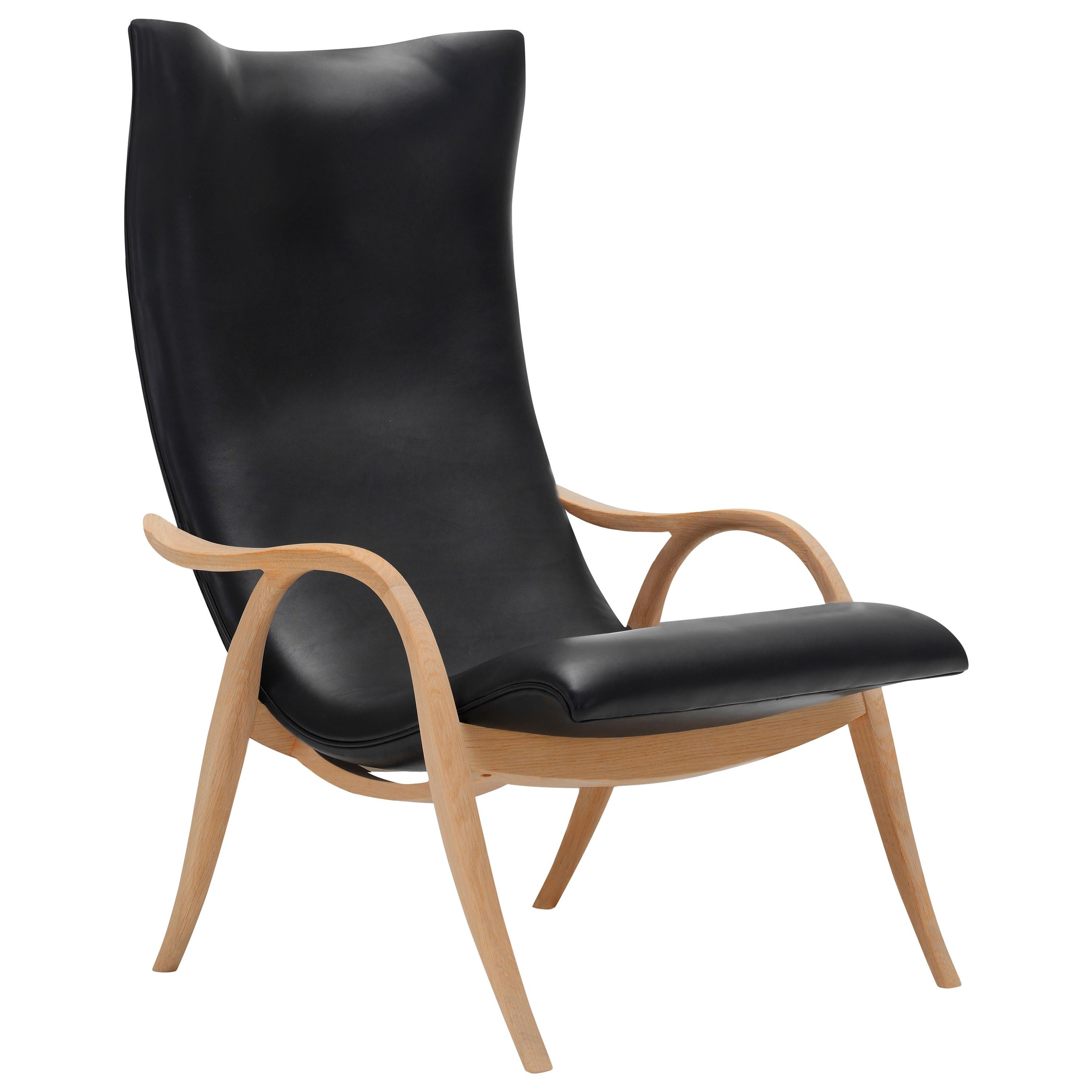 Black (Sif 98) FH429 Signature Chair in Oiled Oak by Frits Henningsen