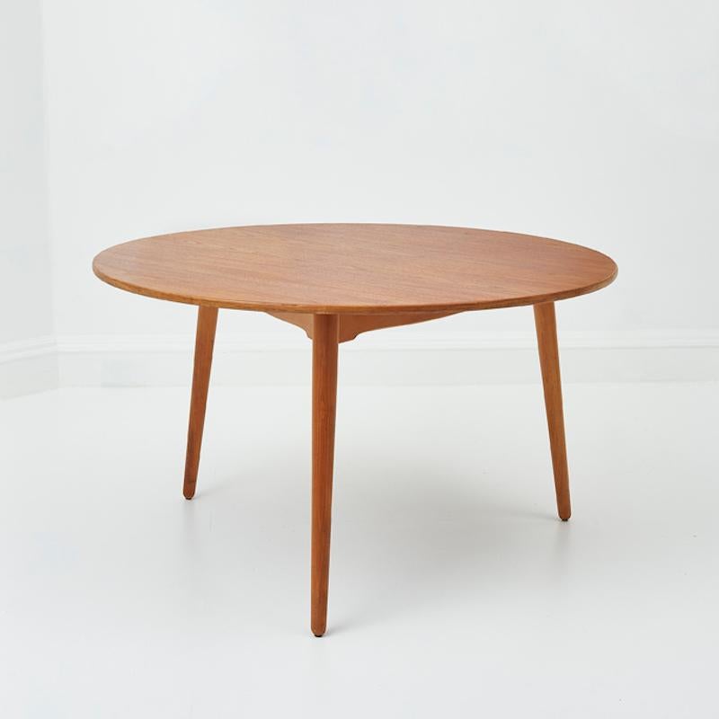 Mid-Century Modern FH4602 dining set by Hans J. Wegner, 6 chairs + table for Fritz Hansen, 1950s