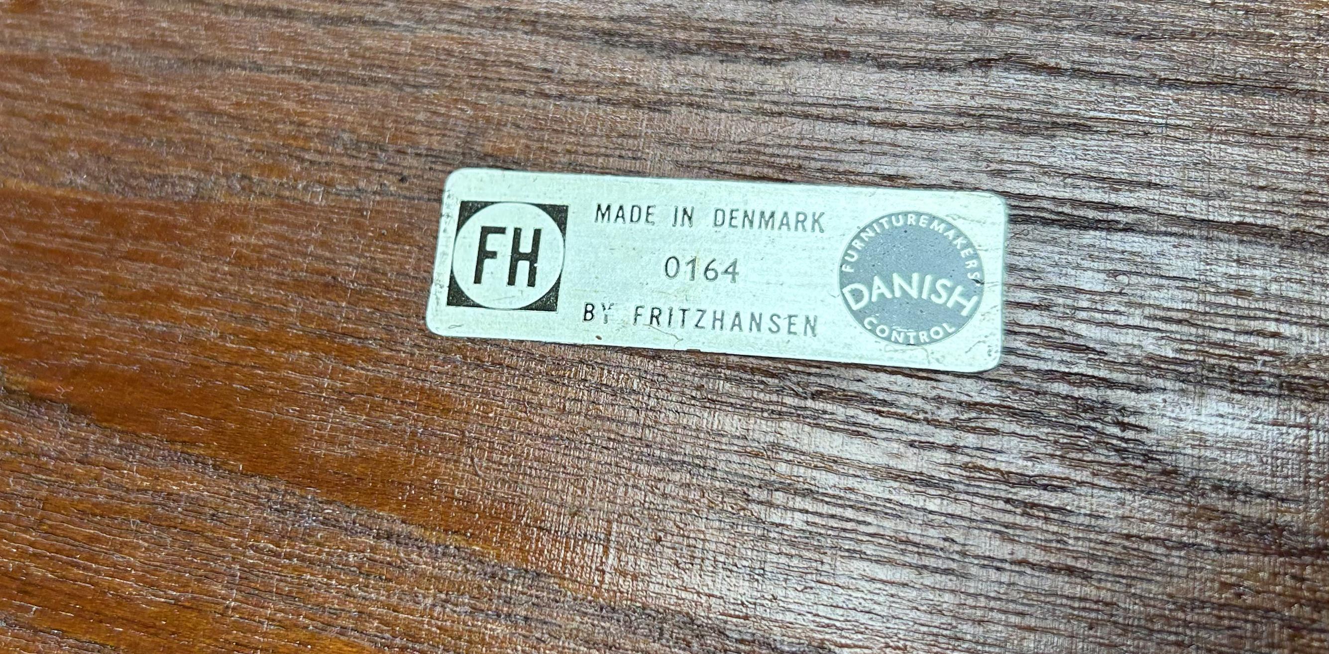 Beech FH4602 'Heart' Suite by Hans J Wegner for Fritz Hansen For Sale
