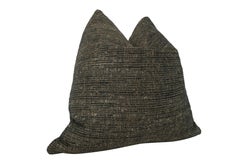 FI Italian Rustic Raw Rolled Silk Pillow