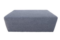 FI Ultra-Luxe Pebble Shearling Ottoman, Large