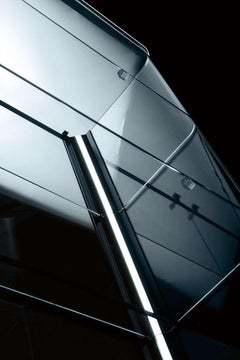 Fiam Aura-Glas-Schrank mit Drahtverkleidung von Patrick Jouin