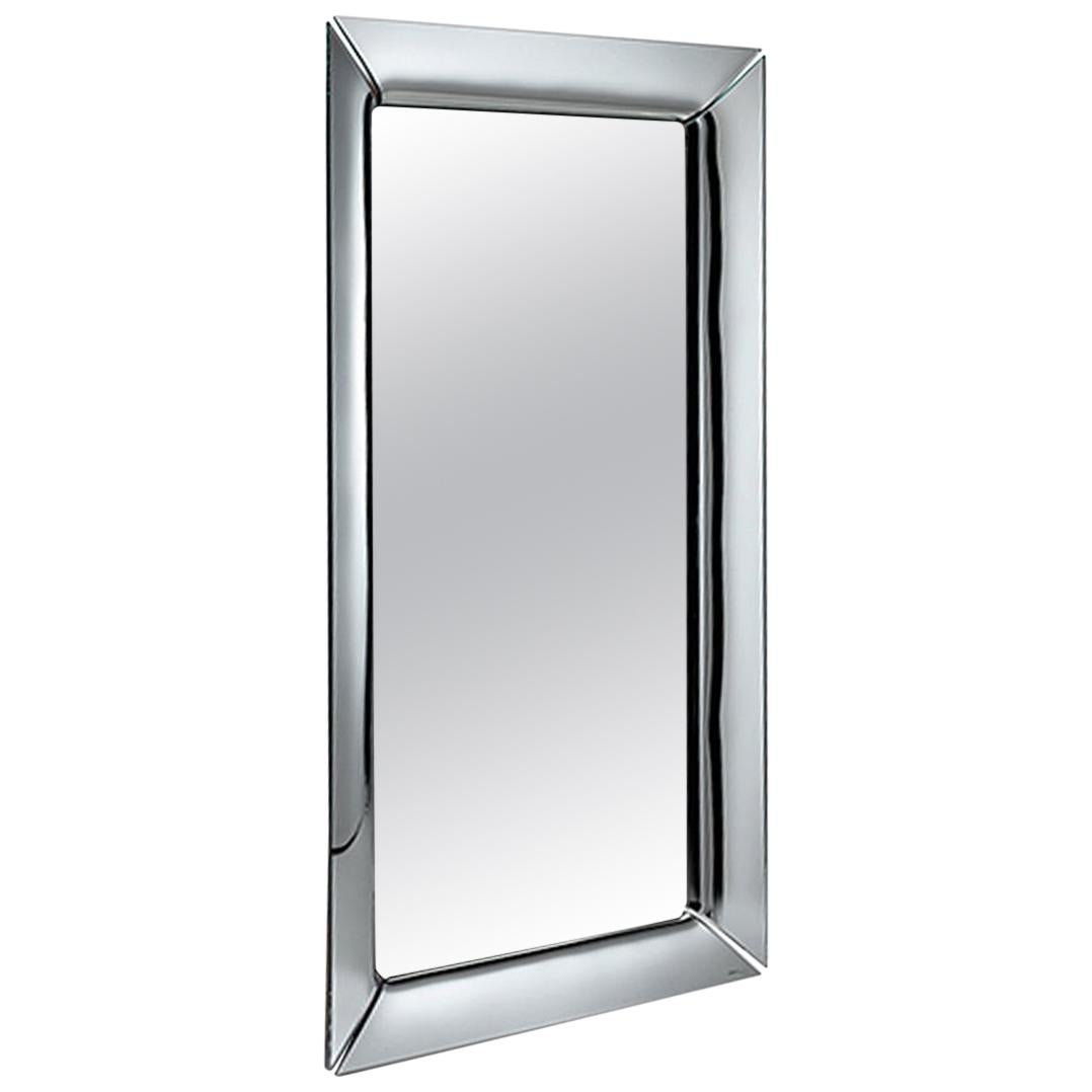 Fiam Italia Customizable Caadre Standing Mirror in Glass by Philippe Starck