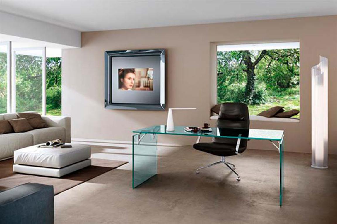 Moderne Miroir TV avec TV Fiam Caadre 675/675 avec TV, de Philippe Starck en vente