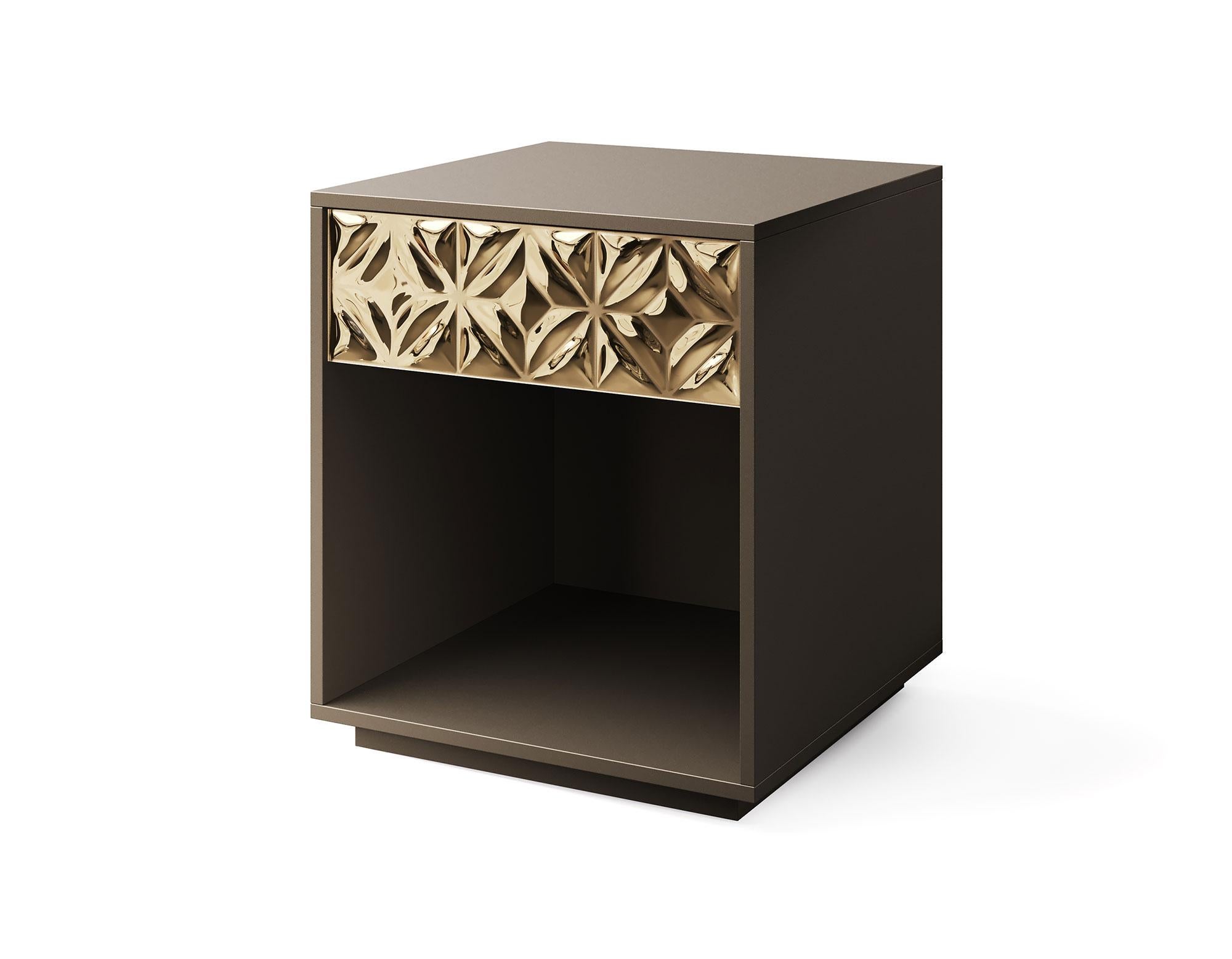 Fiam Echo Nightstand by Marcel Wanders In New Condition For Sale In New York, NY
