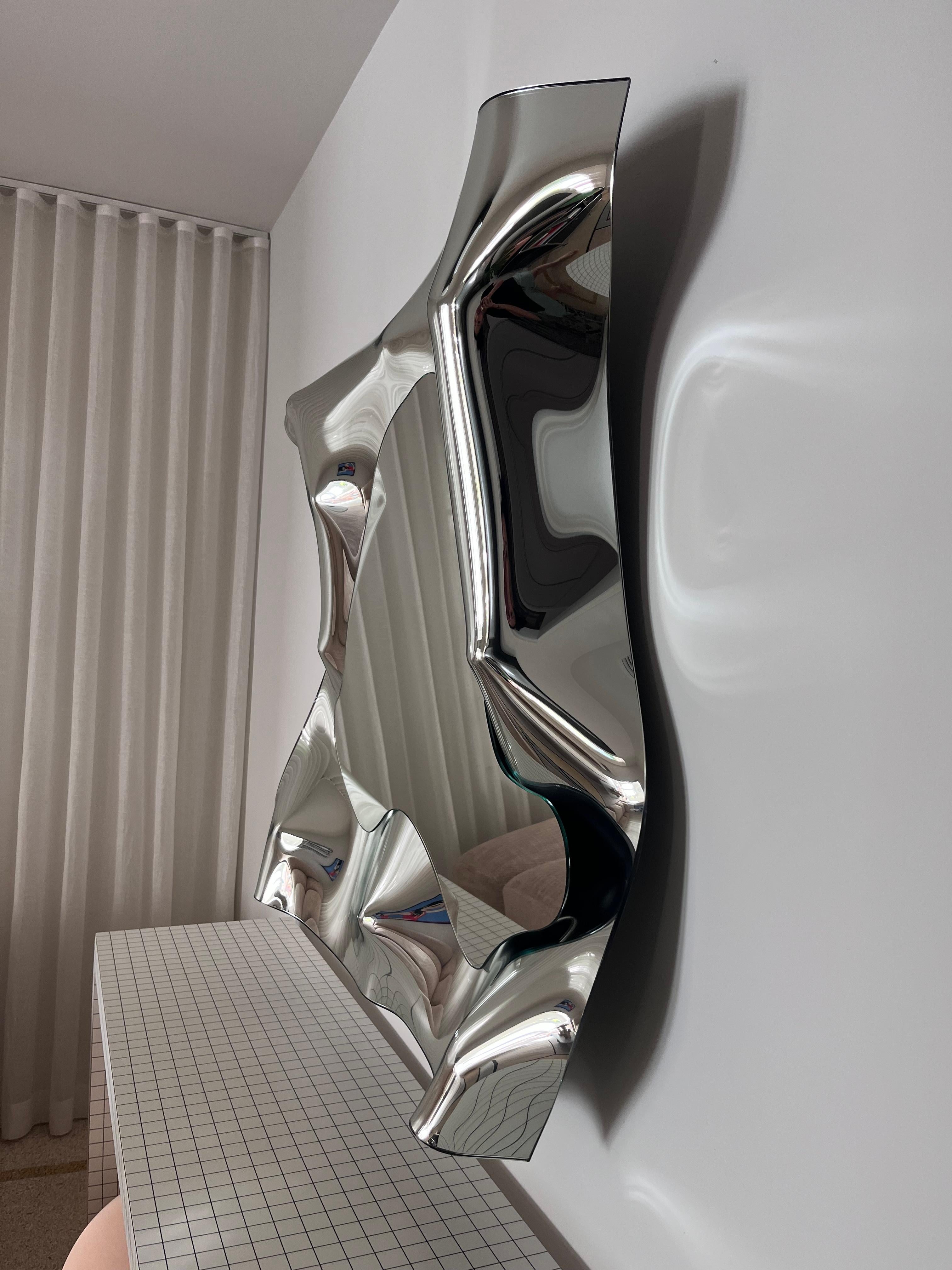 Fiam Italia Christine Mirror by O. Benini, Luca Gonzo & Xhixha in STOCK 5