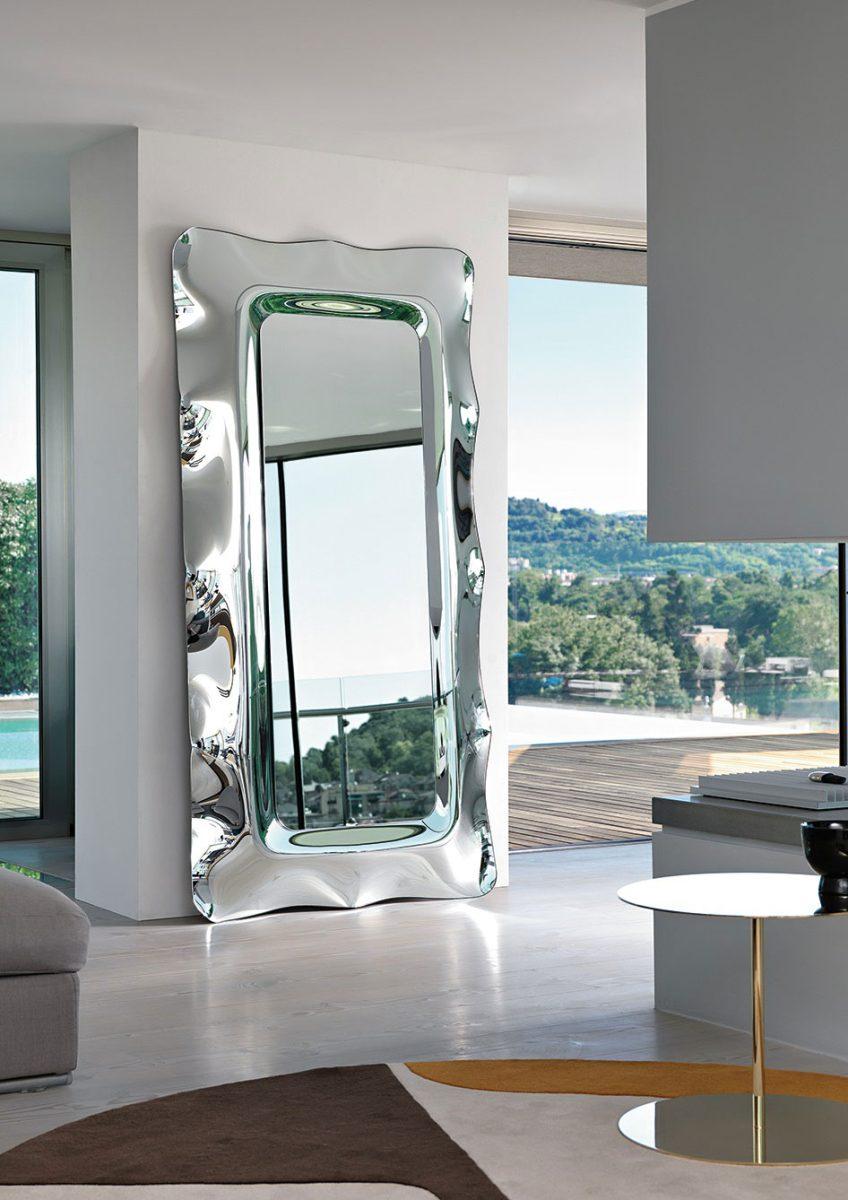 Italian Fiam Italia  Dorian  Mirror by Massimo Iosa Ghini For Sale