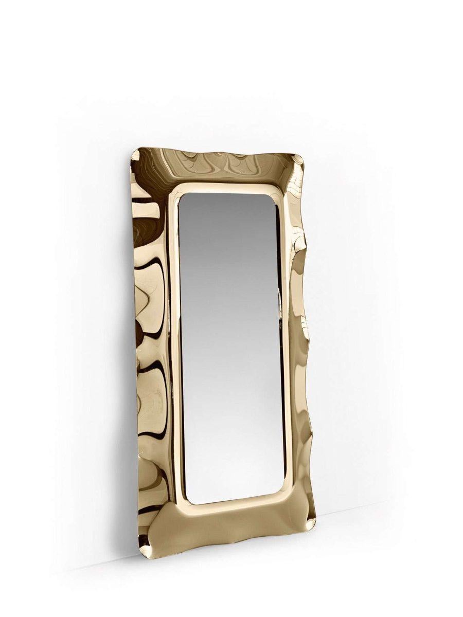 Painted Fiam Italia  Dorian  Mirror by Massimo Iosa Ghini For Sale