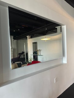 Fiam Italia  MI/TVL Espejo de cristal Mirage TV de Daniel Libeskind en STOCK