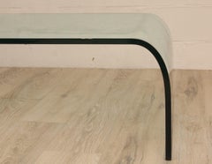 Fiam Italia Ponte Glass Coffee Table by Angelo Cortesi