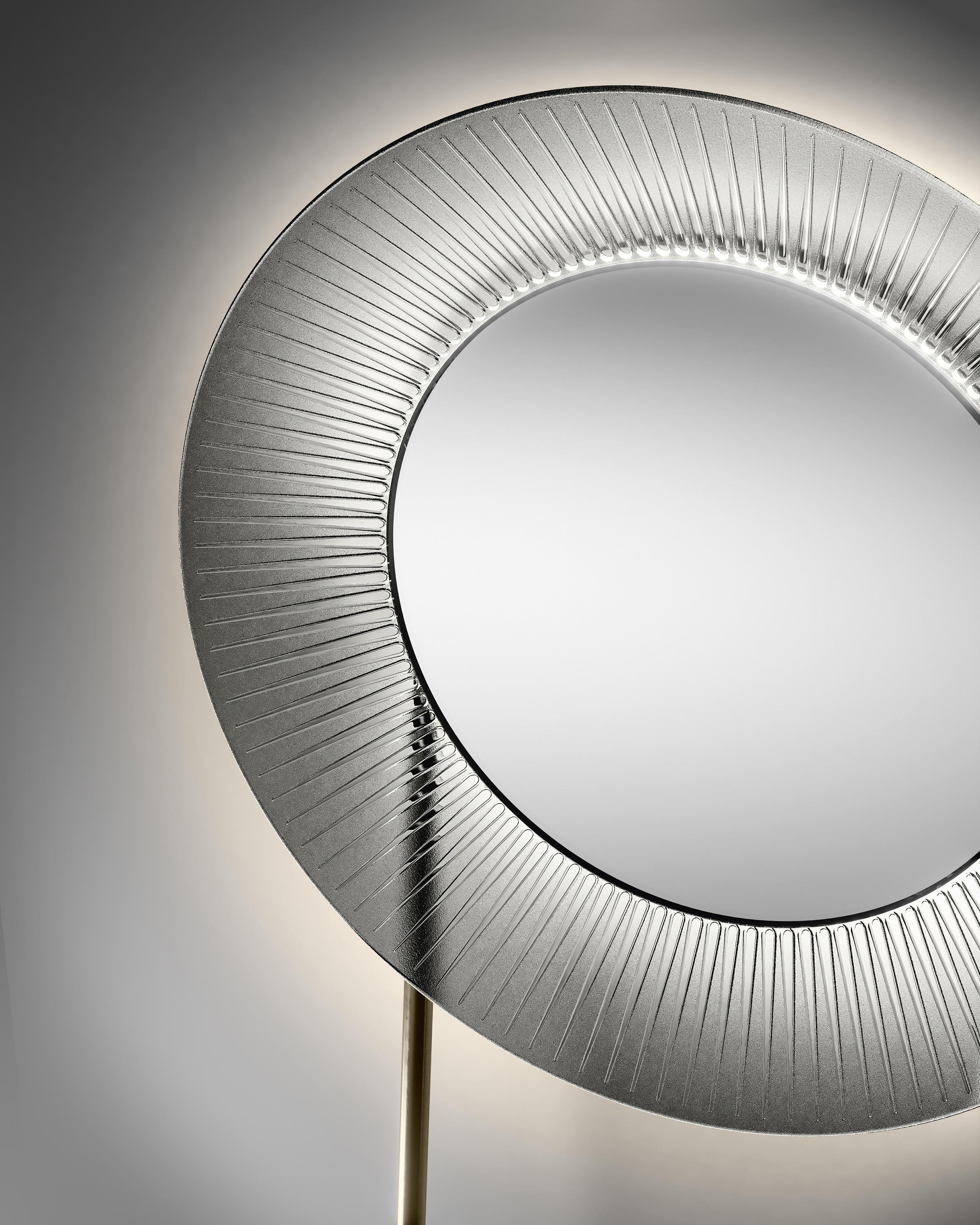 Moderne Miroir rond Kathleen de Davide Oppizzi pour Fiam Italia en vente