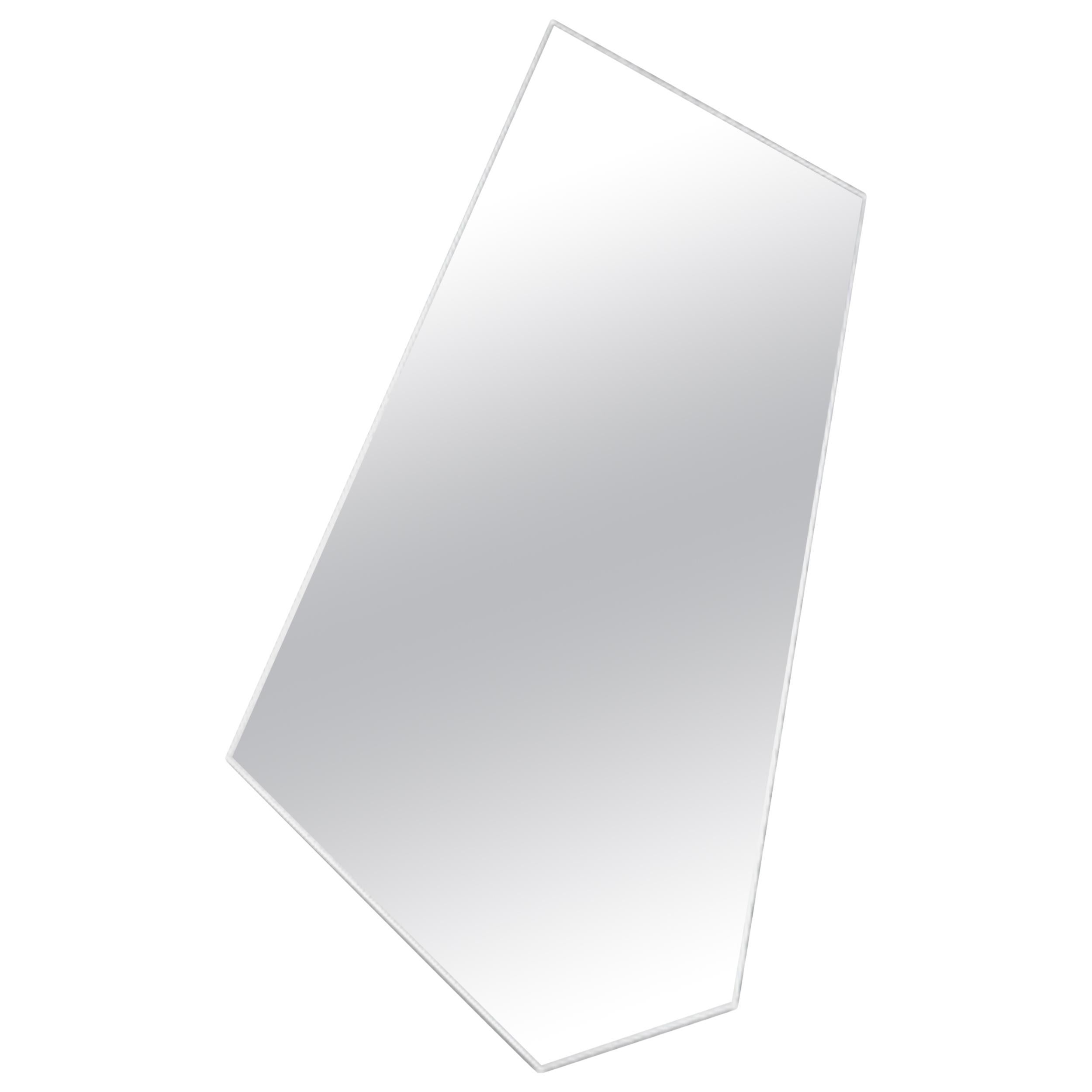 Fiam Mirage MI/C Wall Mirror in Glass, by Daniel Libeskind