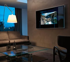 Fiam Italia TV Mirage de cristal personalizable  Espejo  por Daniel Libeskind