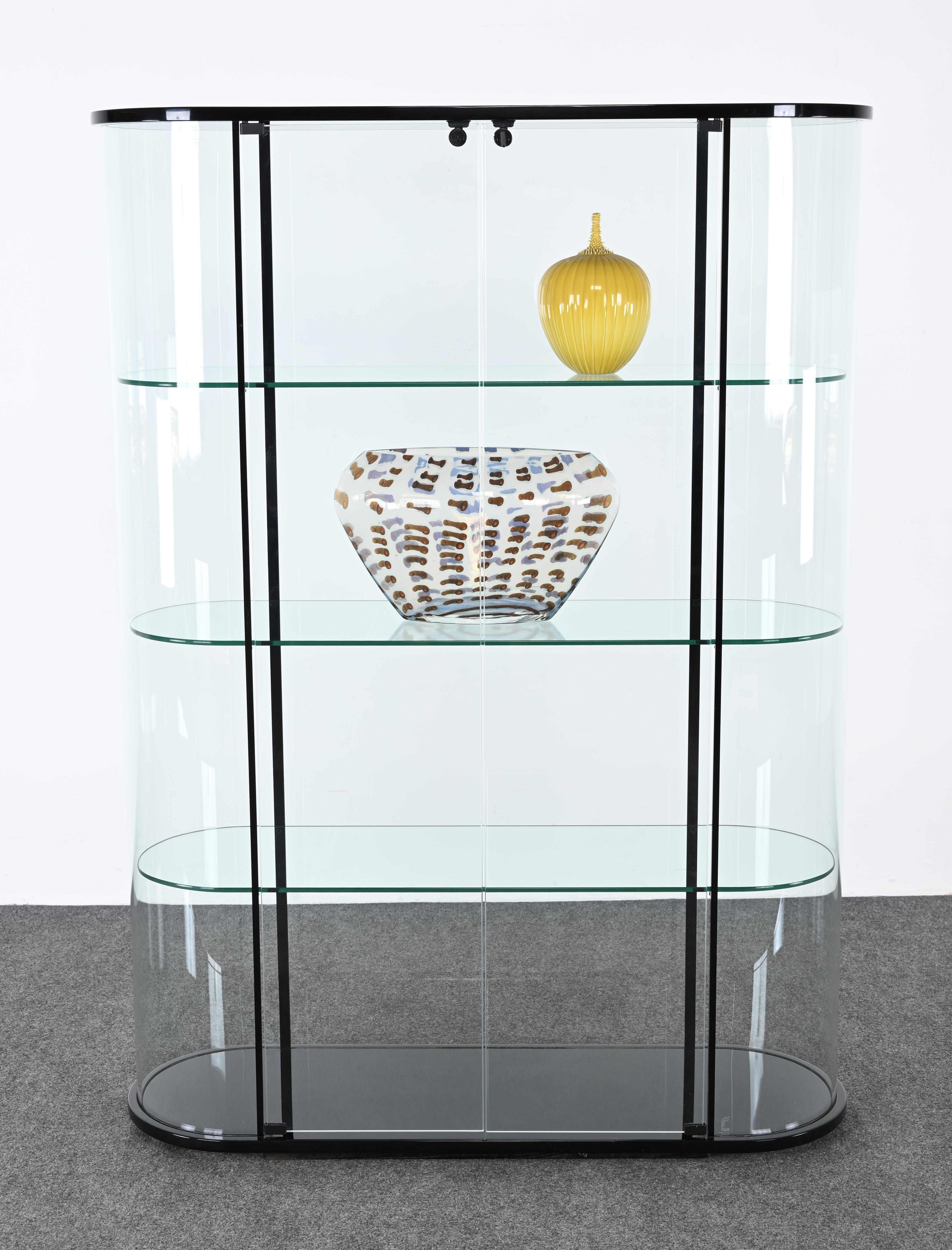 FIAM Palladio Display Showcase with Double Doors, 1980s, No longer in production For Sale 10
