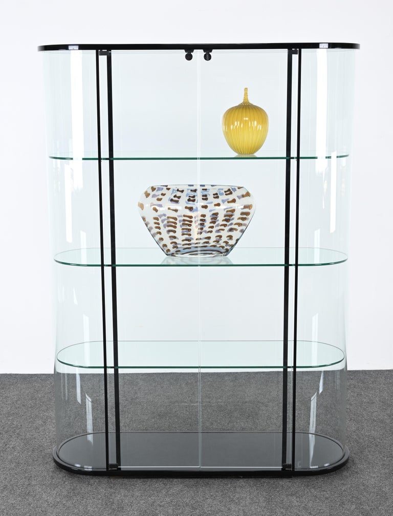 FIAM Palladio Display Showcase with Double Doors, 1980s, No longer