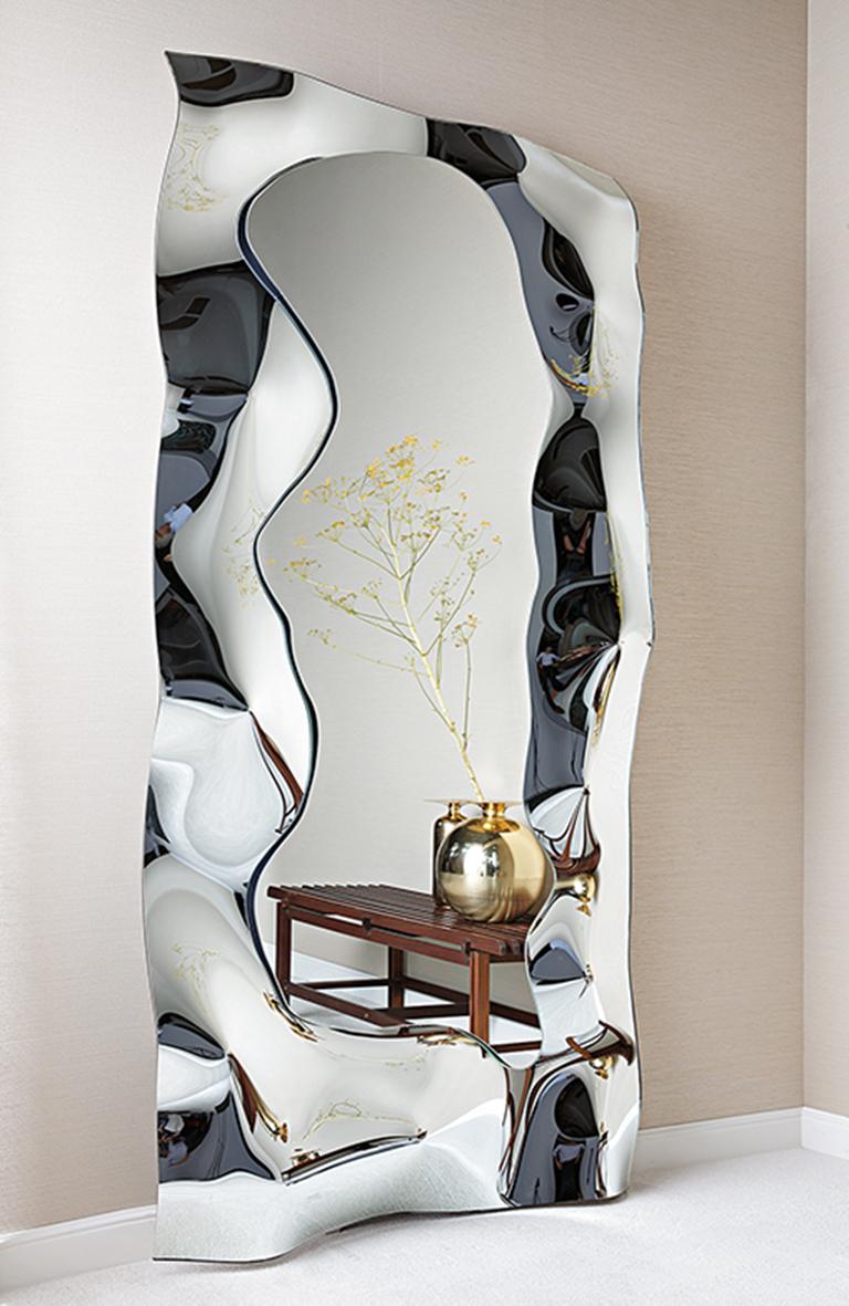 Moderne Fiam Italia  Miroir Phantom par Helidon Xhixha & Dante O. Benini, Luca Gonzo en vente