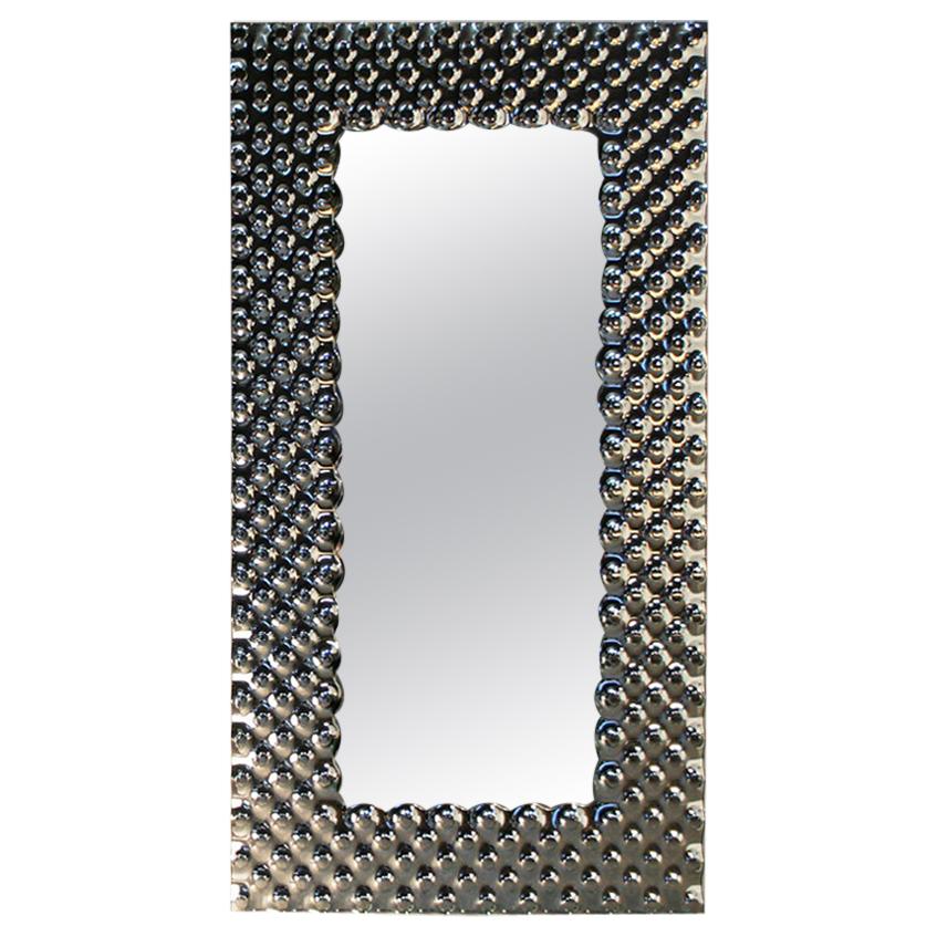 Fiam Italia All Glass Customizable Pop Mirror by Marcel Wanders