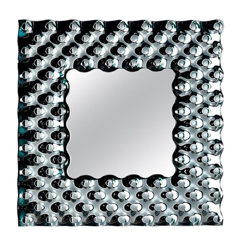 Fiam Italia Customizable Pop Square Wall Mirror by Marcel Wanders For Sale