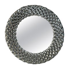 Miroir mural rond Fiam Pop PP/96 en verre fusionné:: par Marcel Wanders