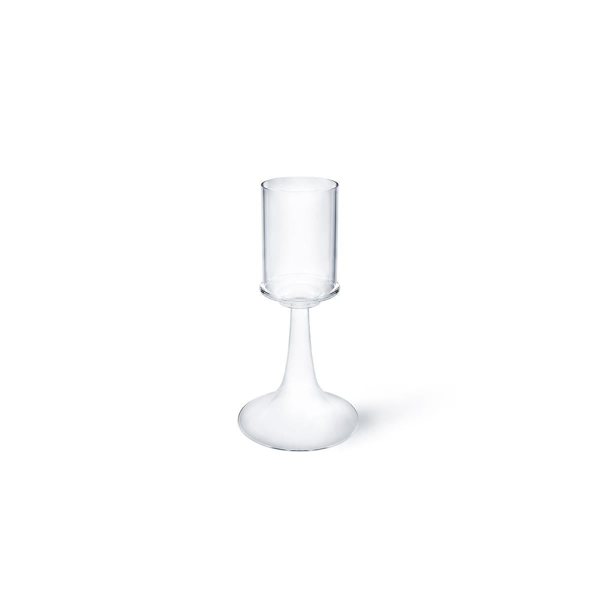 Modern Fiamma High Blown Glass Candlestick Designed by Aldo Cibic For Sale