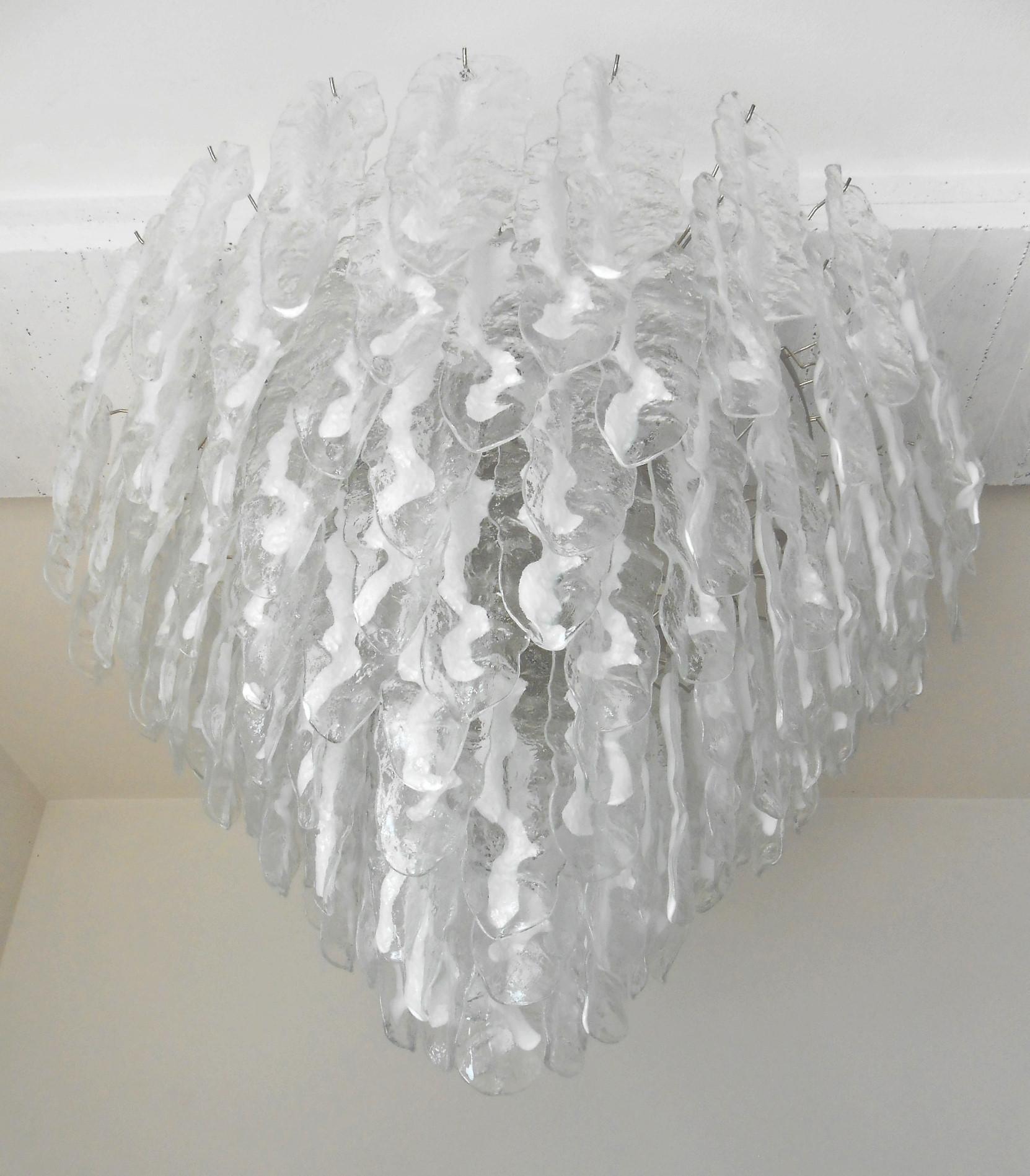 Modern Fiamme Chandelier by Fabio Ltd For Sale
