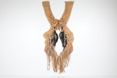 Fiber Art Tapestry by Opie Boel 'Fertile World'