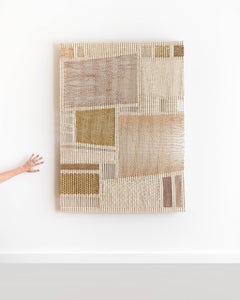 Fiber Art Tapestry, Macrame, Woven Wall Hanging, FORMAE by Tamar Samplonius