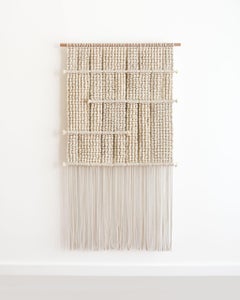 Arazzo in fibra d'arte, Macrame, Appendiabiti intrecciato, STRUCTA Tamar Samplonius