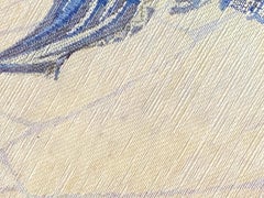 Glasplatte aus Fiberglas, mit Schnecken- und Fischdekor, runde Form, Italien 1970