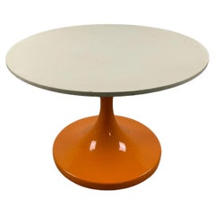 Fiberglass and plastic coffee table, space age style, 1970s