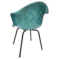 Chaise à accoudoir en fibre de verre par Forest Wilson pour Scope
