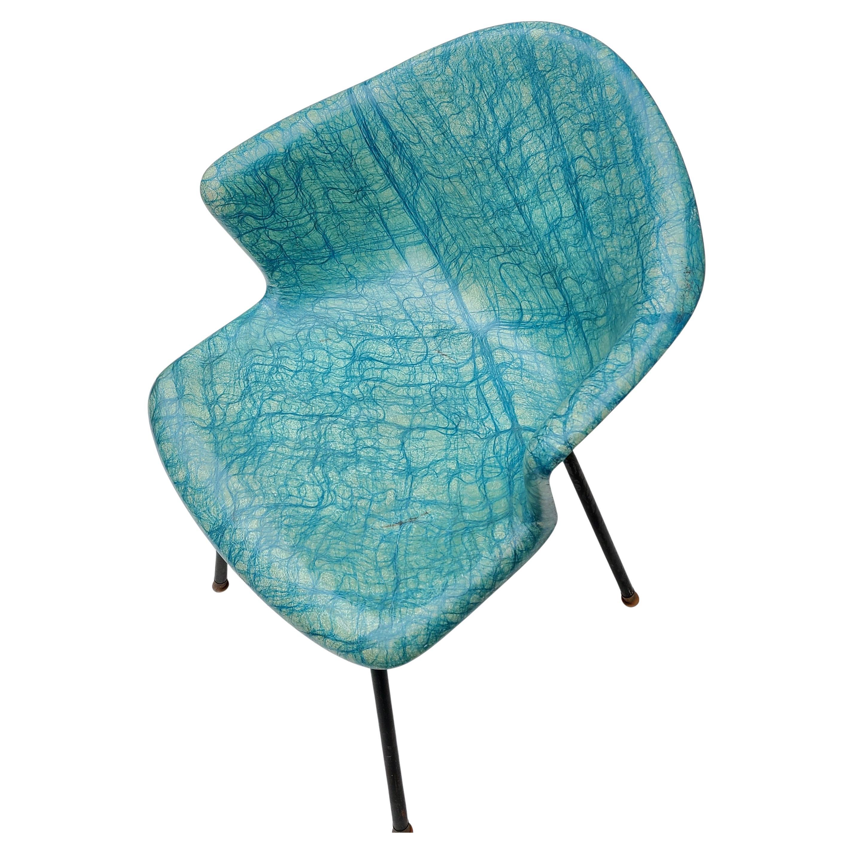 Silla con brazos de fibra de vidrio de Forest Wilson para Scope en venta 3